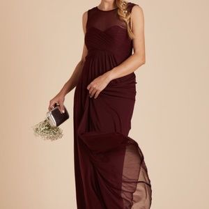 Birdy Grey Cabernet bridesmaid dress M